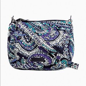 🆕💙Vera Bradley Carson Mini Shoulder Bag, Deep Night Paisley 💙